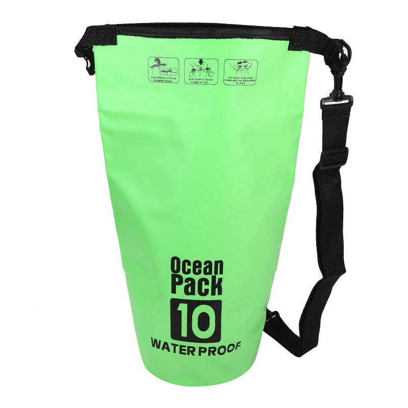 5L Heavey-Duty PVC Waterproof Dry Bag Sack Outdoor Floating Bucket Bag for Kayaking/Boating Fishing Rafting Swimming