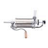 Manual Sausage Stuffer Maker Stainless Steel Vertical Homemade Sausage Filling Machine with 4 Stuffing Tubes for Home