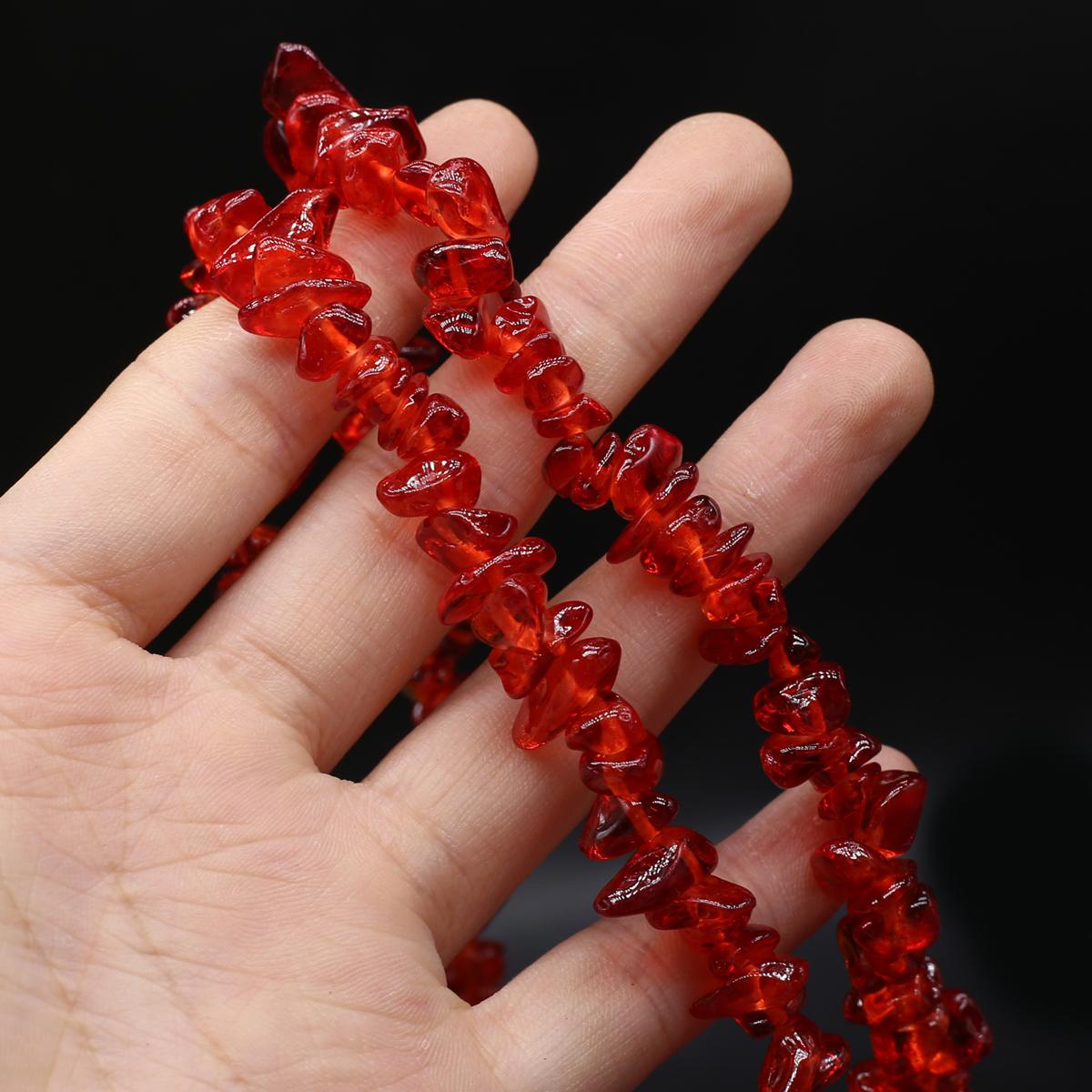 

Бусины из натурального камня, добавляющие цвет, гравийные бусины для изготовления ювелирных изделий, ожерелье, серьги, браслет, аксессуар, длина 80 см 7mm