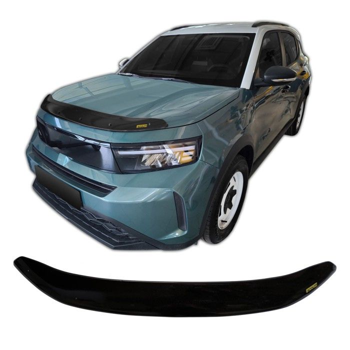 Scoutt | Bonnet Deflector Protection For Opel Frontera From 2025, Aerodynamic, Easy Assembly, No Drilling Required