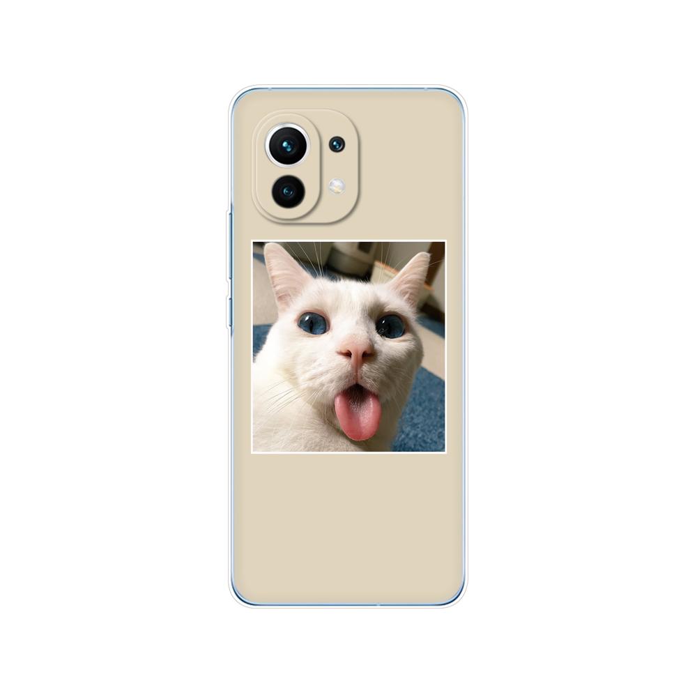 Pro xiaomi Mi 11 / Mi 11 Lite 5G NE 4G / Mi 11i / Mi 11 Ultra Case Phone Zadní kryt pro xiaomi11 i 11 Lite Xiomi Mi11 Silicon TPU
