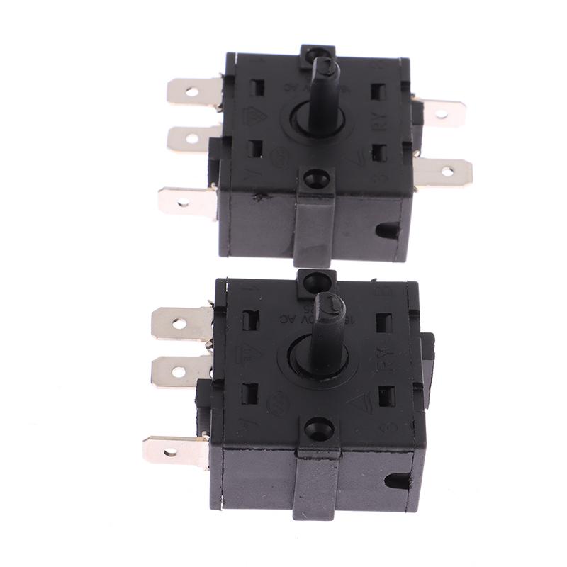 Interruttore a manopola per riscaldatore elettrico 3 pin 5 pin 16 A Interruttore di controllo della temperatura