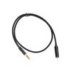 3.5mm Audio Extension Cable Stereo Portable Aluminum Alloy Male To Female Extension Cord for Headphones