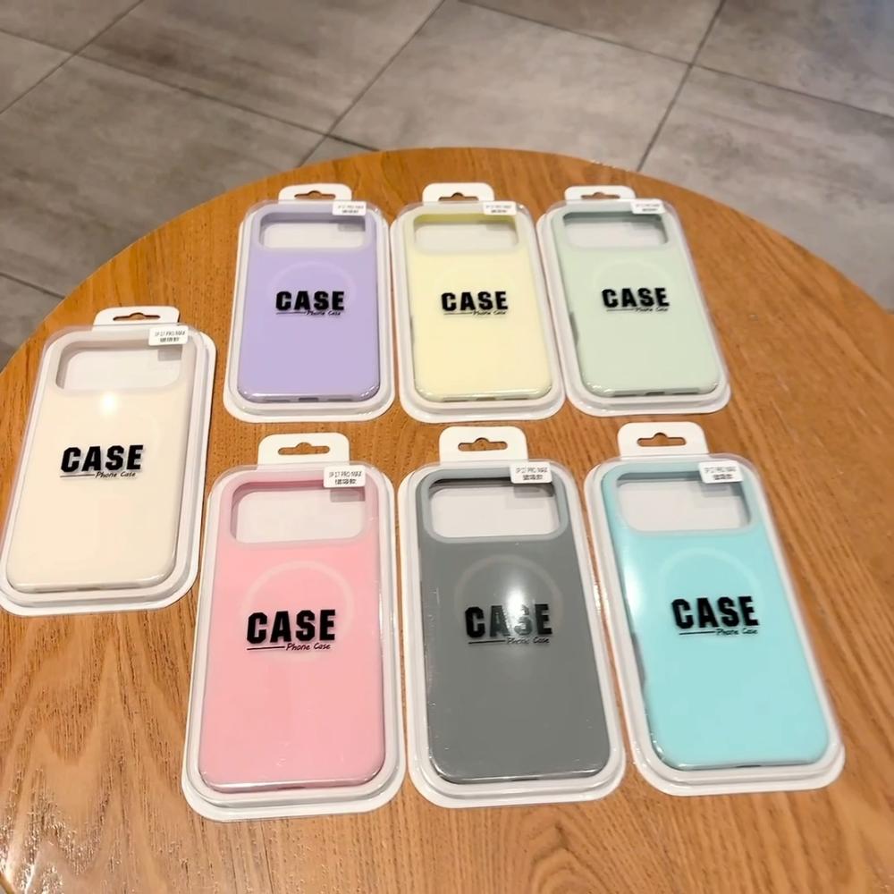 Frosted Silicone Jelly Magsafe Magnetic Phone Case For iPhone 17 Air 16 15 14 13 12 11 Plus Pro Max Wireless Charge Cover