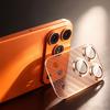 Película de Metal para Câmera Ultra Fina Invisível Para iPhone 17 18 Pro Max 17 18Pro Tampa Protetora de Vidro Temperado para Lente Traseira Película para Lente