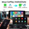 2025 Newest Wireless 2 IN 1 Carplay&Android Auto Mini Box Adapter Smart Plug And Play Dongle Bluetooth WiFi Fast Connect