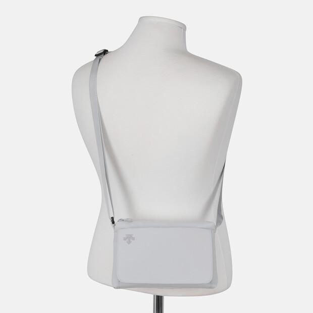 Descente Flat Crossbody Bag Light Gray Sr123Ubg18