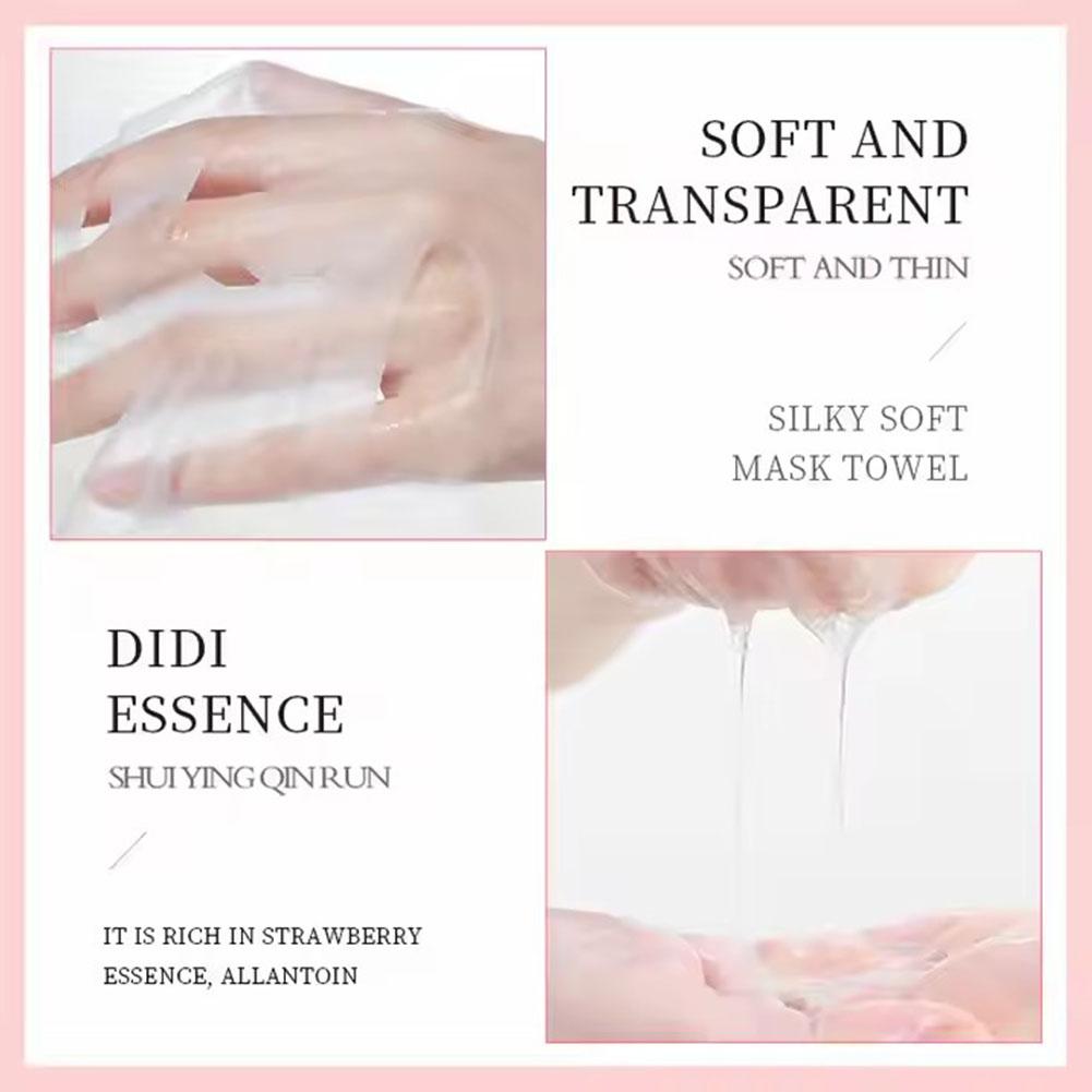 5pcs Moisturizing Facial Mask with Natural Fruit Extracts - Multiple Flavor | Intense Nutrition for Velvety Skin