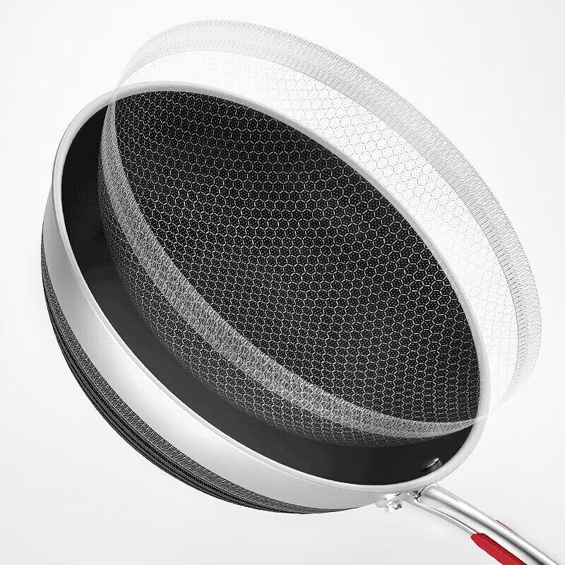 KOBACH 316L Stainless Steel Honeycomb Wok