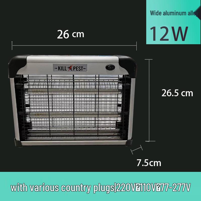 

Уличная лампа-уничтожитель комаров и мух из алюминиевого сплава для ферм и ресторанов US Plug 110V