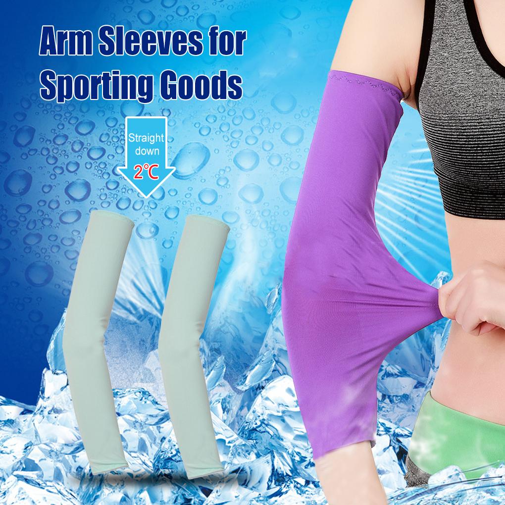 Sun Sleeves Gifts Sleeves Pair Breathable Cooling 1 Goods Good High-elastic Comfortable Sporting for Driving Cycling Hiking