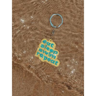 Groundocean SWIM HUMAN Keyring