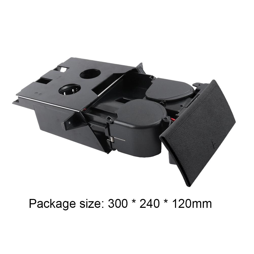 Aschenbecher Becherhalter Ständer RHD Grau 7H285860130T Für VW T5 Transporter 2003-2013 Auto Vorne Dual Wasser Tasse Getränkehalter