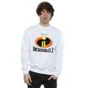 Disney Mens Incredibles 2 Emblem Logo Sweatshirt