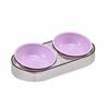 Cat Bowl, Dog Bowl, Slanted Mouth To Protect The Cervical Vertebrae, Double Bowl for Drinking Water, Cat Food Bowl, Cat Rice Bowl, Pet Bowl