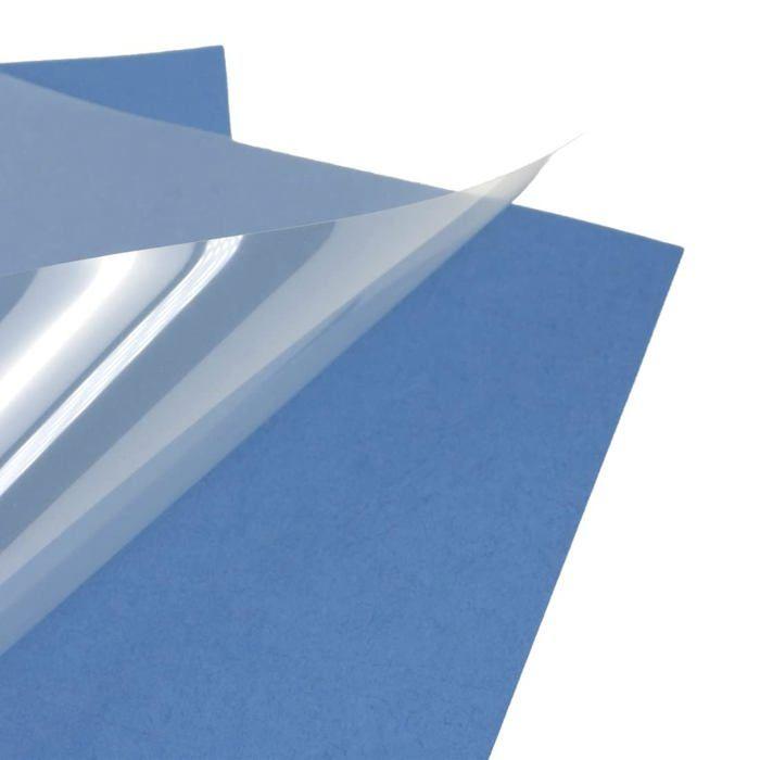 Rayson - 10320101 - Couvertures de Reliure Thermique, A4, Capacite de Reliure de 15 Feuilles, 2 mm, Bleu, Paquet de 25