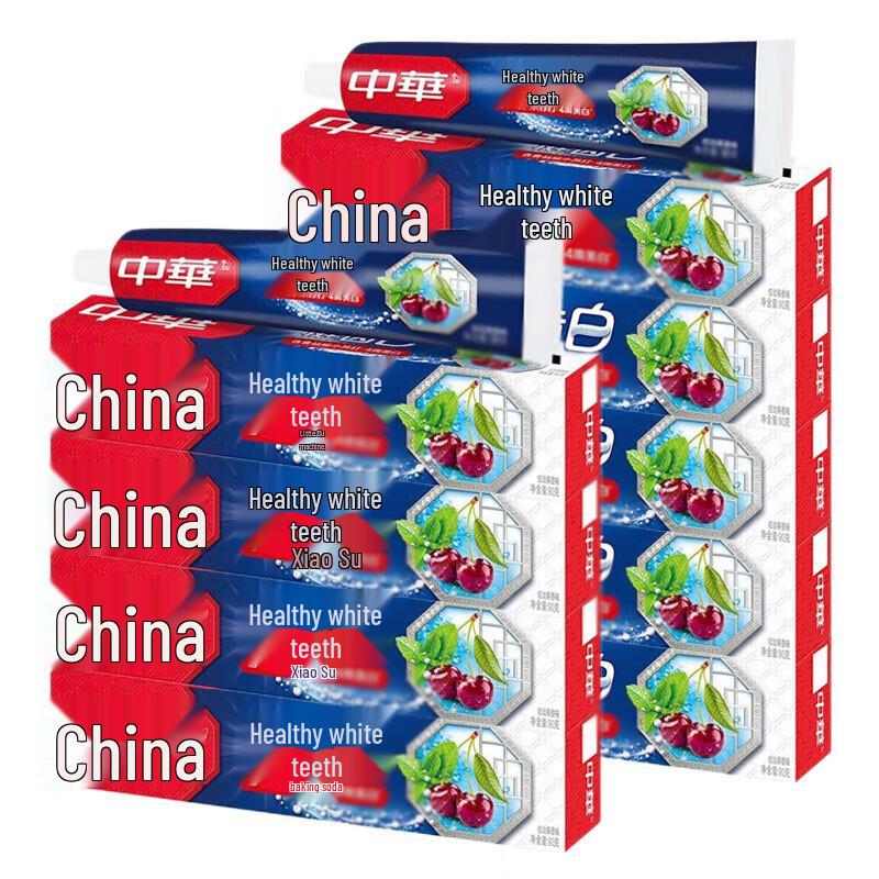 

Zhonghua Healthy Teeth Whitening Toothpaste with Baking Soda (9-Pack)