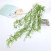 Artificial Greenery Wall Basket with Hanging Vines