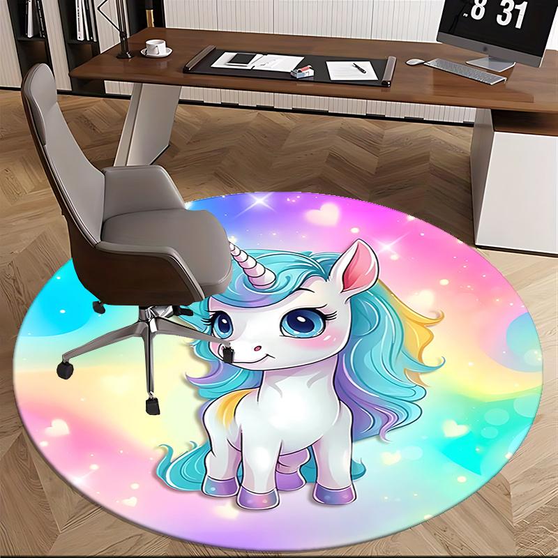 Unicorn Chair Mat: Magical Home Decor, Office Carpet Gift for Adults, Perfect for Bedroom, Living Room, Any Room!1118029a