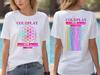 Cold Concert T-shirt, Music Spheres World Tour 2025 Shirt, Play Rock Band Tee Unisex T-Shirt