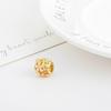 Gold plated Daisy Flower, Butterfly, Bee Dangle Charm Bead fit European Original Bracelet Women DIY Jewelry Accessories