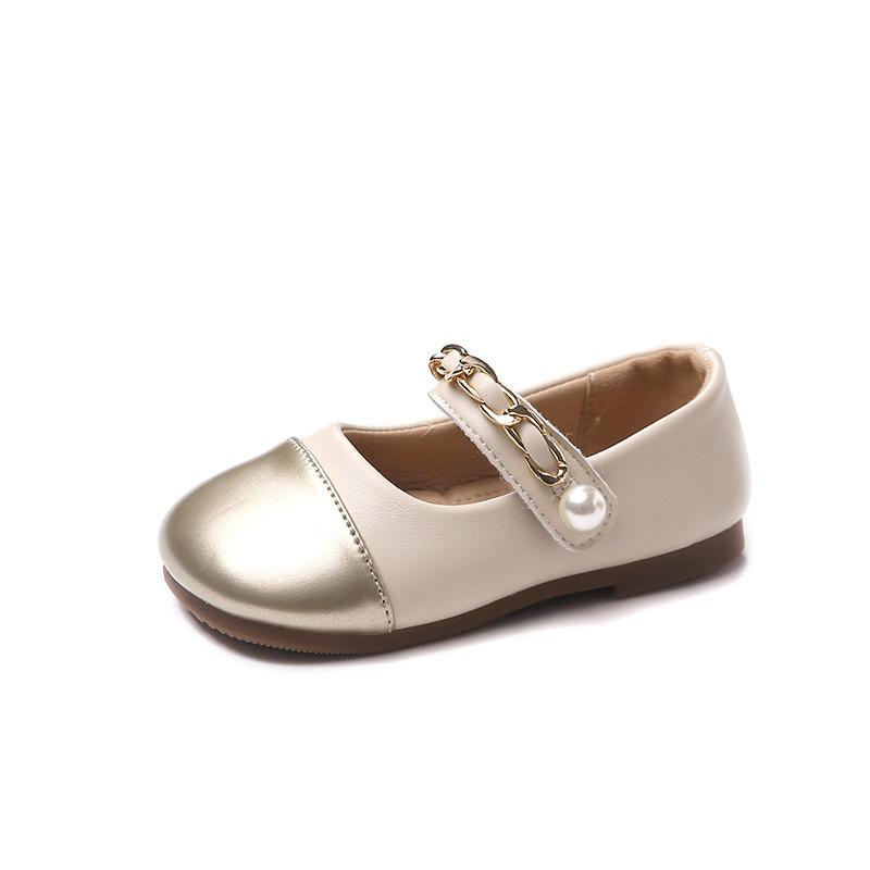 Korean Style Soft Sole Shallow Mouth Princess Single Shoes For Baby Little Girl Kids 23