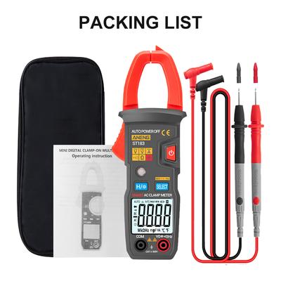 ANENG ST183 6000 Counts Digital AC Current Clamp Meter 600A Automatic Range Multimeter with