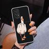 Cartoon Duck Goose Game Phone Case For Samsung Galaxy A17 A16 A15 A14 A13 A57 A56 A55 A54 A53 A37 A36 A35 A34 A33 A26 A25 A24 A2