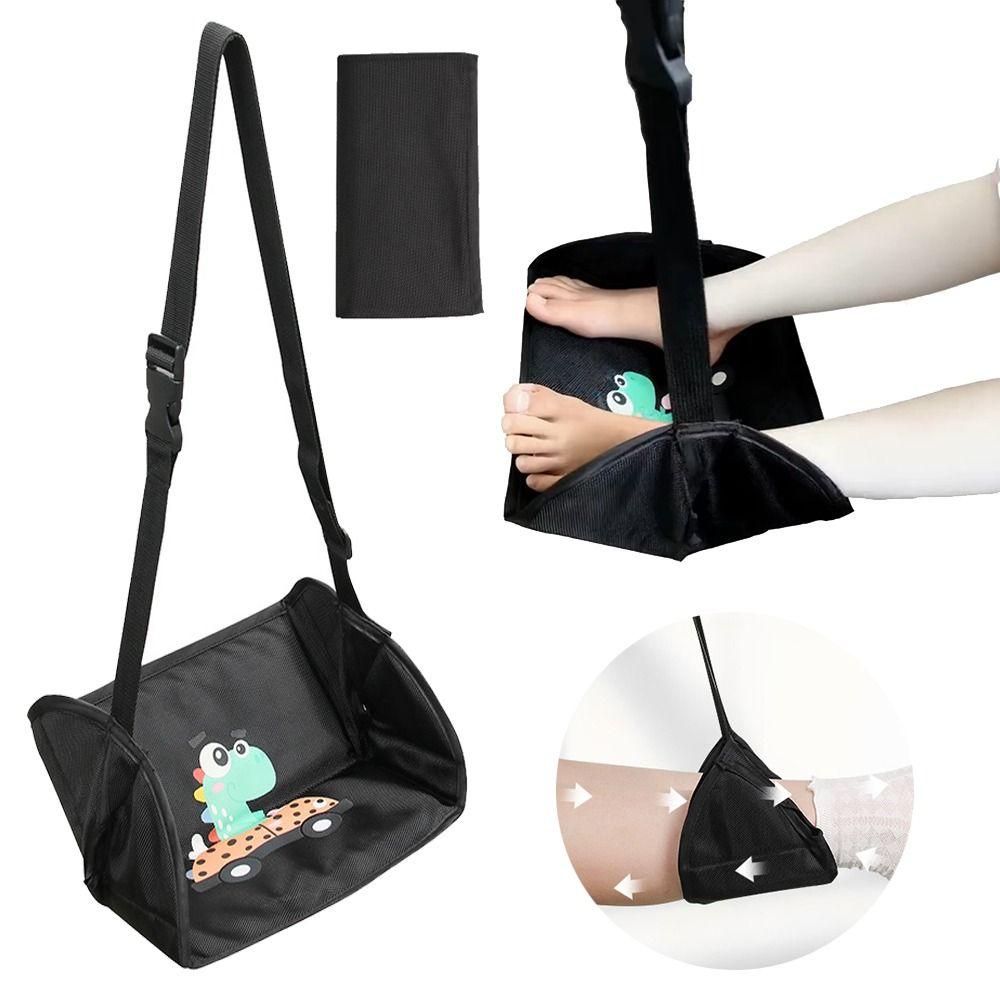 Foldable Travel Foot Rest Waterproof Car Seat Gap Leg Sling Hanging Foot Pad Road Trips