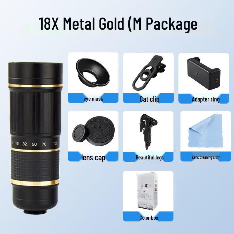 OIMG 28x Portable Smartphone Telephoto Camera Lens Kit