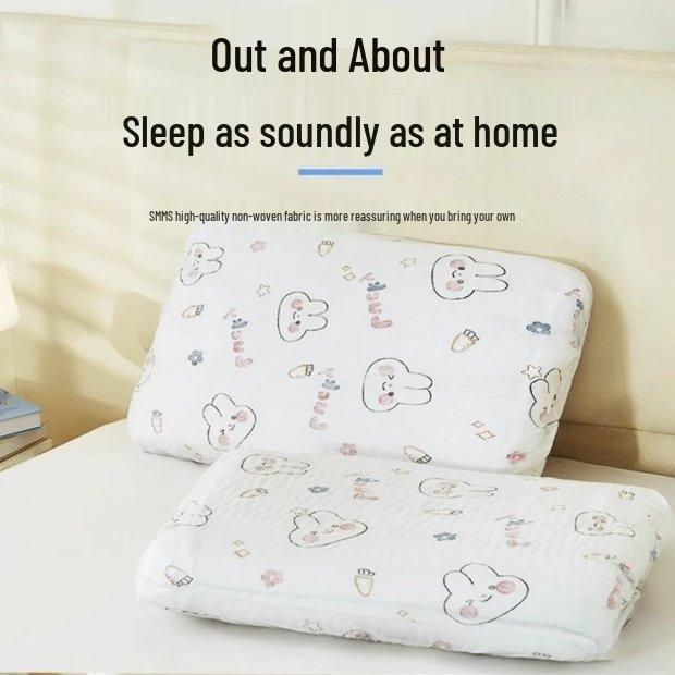 Podwójna poszewka podróżna - Gruba jednorazowa osłona dla hoteli, pociągów i osób śpiących pojedynczo lub podwójnie. Odporny na zabrudzenia, higieniczny i idealny na podróże.