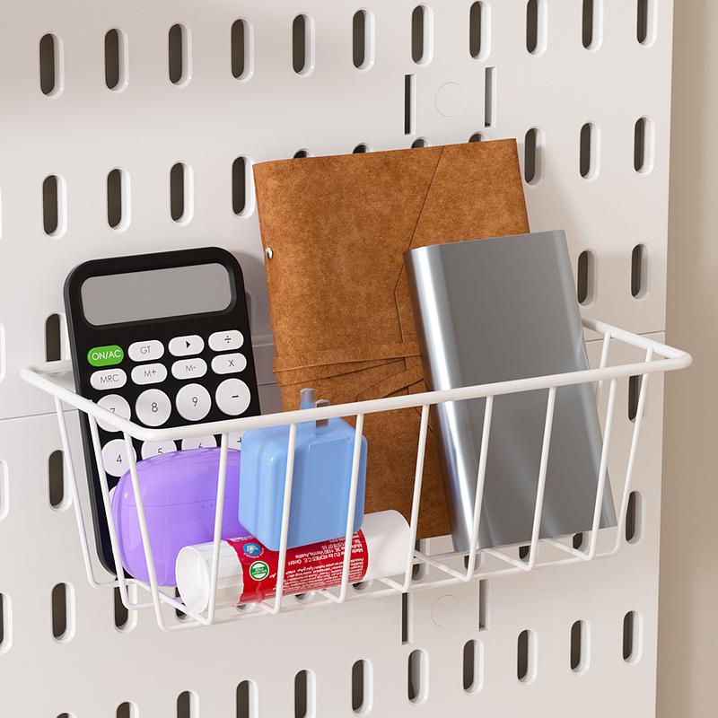 Neat Plastic Pegboard  Desk Organizer with Multiple Accessories for Home Office, Craft Room and Garage Display