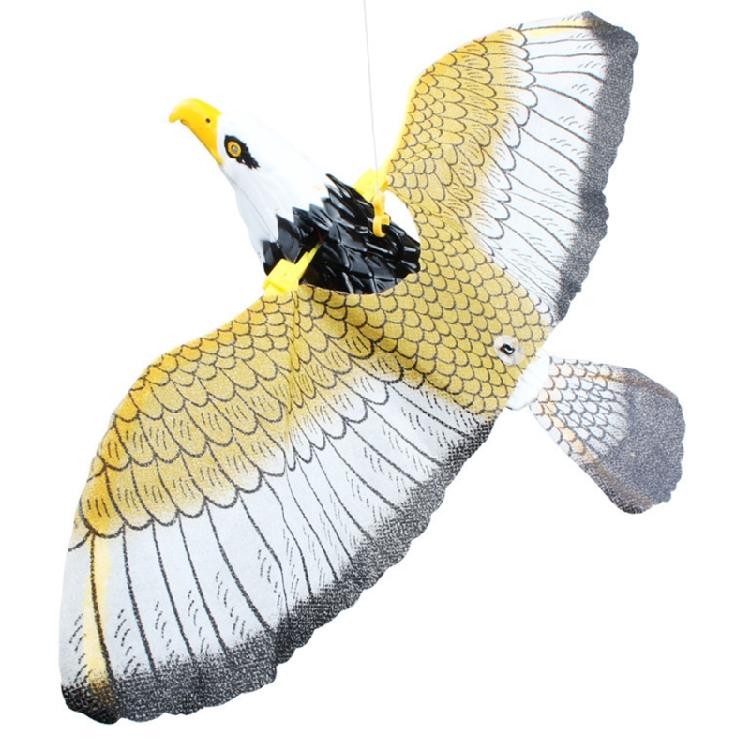 Simulation Electronics Eagle Luminous Bird Repellent Hanging Eagle with Light
