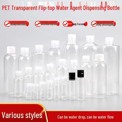 Bouteille Distributeur de Liquide Transparente PET à Rabat, 10-50 ml