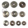 Front Engine 420# 17mm 20mm 10T-19T Toothed Sprocket & Fixed Plate Lock For Dirt Pit Monkey Dax Bike Go Kart ATV Quad Motorcycle