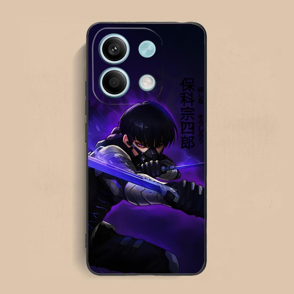 Kaiju No.8 Hoshina Soshiro Phone Case for Xiaomi Redmi 15 14 13 12 A5 3 2 1 C Plus 4G 5G Colorful Printing Cover Cover Luxury