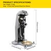 Ring Engraver for Rings Inner Engraving Inside Ring Engraving Machine Standard Letter Block Stamper Double Sided Dial