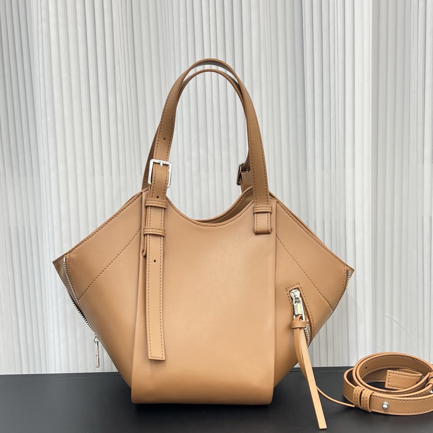 

Міжкордонний вибуховий гамак-сумка, нішевий дизайн, шкіряна сумка-відро, модна повсякденна сумка через плече з коров ячої шкіри 22.5*15*22cm blank коричневий