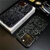Abstrakte Kunst Schwarz Geschmiedetes Carbon Fundas Handyhülle Für IPhone 17 17E 16 Plus Pro Max 15 14 13 12 11 Matt Bunte Hüllen