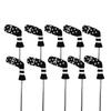 Scott Edward Golf Iron Headcovers, Set of 10, Cute, Sock-Shaped, Washable, Durable Golf Club Head Protectors (Stars)