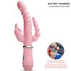3 In 1 Women Vibrators 12 Mode Vibrating Anal Tongue Licking Clitoris Stimulator G Spot Massager Erotic Sex Toys for Adult