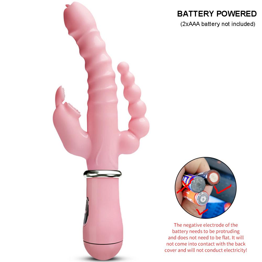 3 In 1 Women Vibrators 12 Mode Vibrating Anal Tongue Licking Clitoris Stimulator G Spot Massager Erotic Sex Toys for Adult