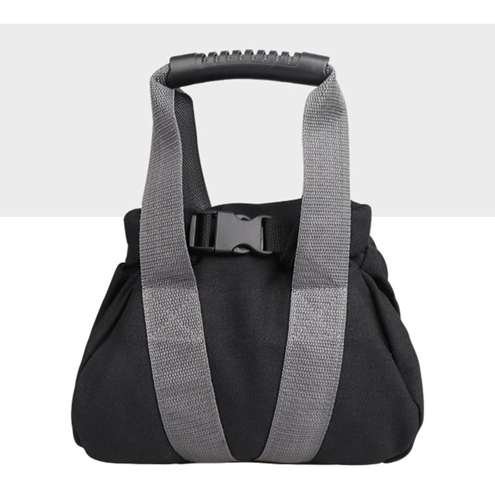 Kettlebell Sac de sable Réglable Sac de sable Noir Portable