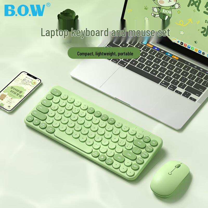 B.O.W Wireless Keyboard Mouse Combo