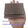 Neodymium Iron Boron Double-Sided Strong Suction Magnets for Fridges, Round and Square Shapes.