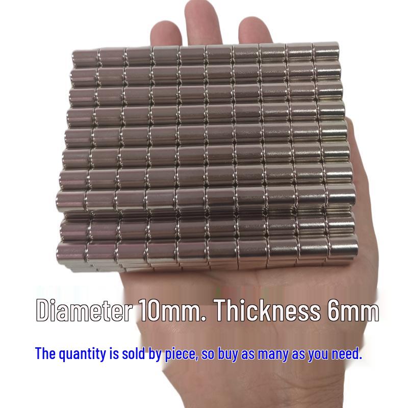 Neodymium Iron Boron Double-Sided Strong Suction Magnets for Fridges, Round and Square Shapes.