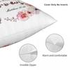 You Are Worth More Than Sparrows Square Pillowcase Polyester Linen Velvet Pattern Zip Pillow Case Sofa Seater Cushion Cover 18"