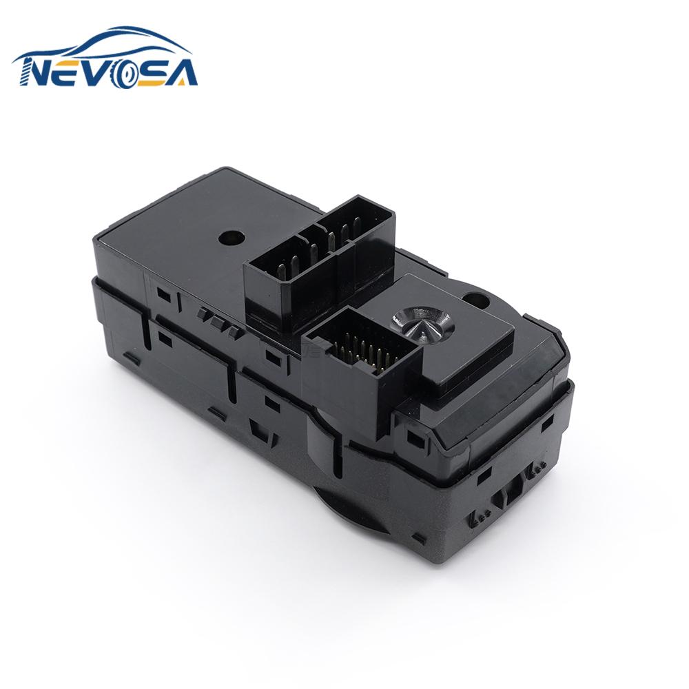 NEVOSA 92247221 Window Control Lock Switch For Holden Commodore Ute VE Green Light Eletric Button Black Panel Auto