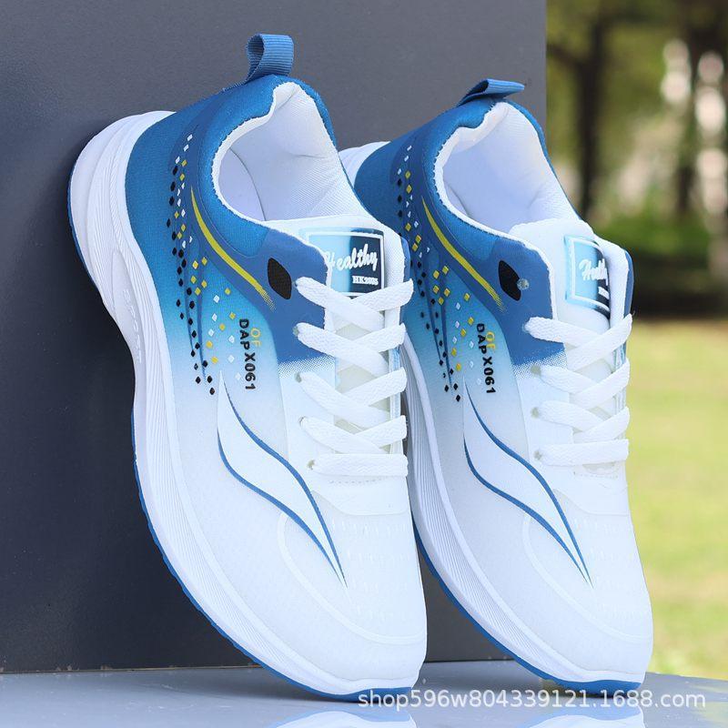 Men's Shoes Summer New Mesh Breathable Casual Shoes Light Casual Versatile Soft Sole Deodorant Sports Shoes Running Trendy Shoes