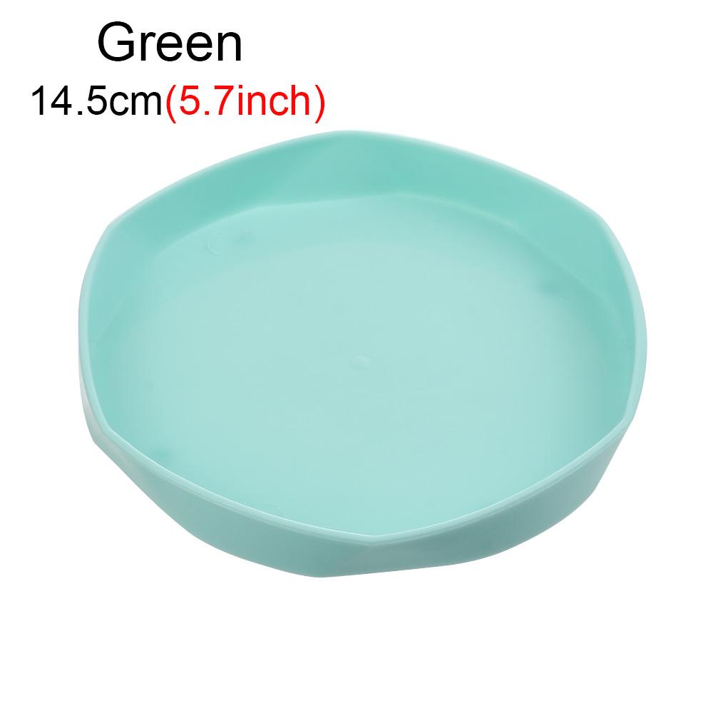 1 Pc Durable Plastic Resin Plant Saucer Drip Trays Plastic Tray Saucers Indoor Outdoor Thickened Flower Pot Garden Tool